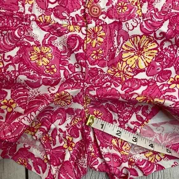 Lilly Pulitzer | Chum Bucket Print Shorts - Picture 7 of 10